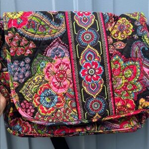 Vera Bradley symphony and hue laptop bag